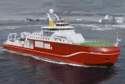 Sir David Lays Keel for £200m Polar Vessel